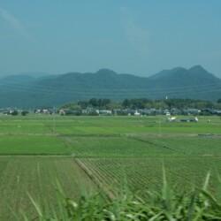 右が権現山で中央が展望台です。
お疲れ様でした。