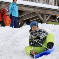 彼にはスノーカートを存分に楽しんでいただきました(*^^*)