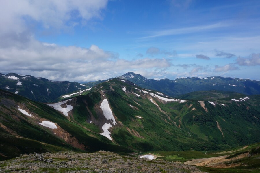 雲ノ平、祖父岳、黒部五郎