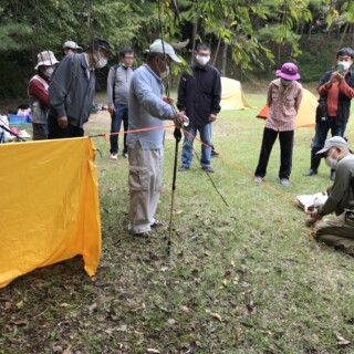 ストックを使ってのデモンストレーション