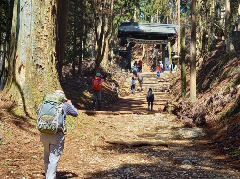 やったー!黒門 階段きつかった