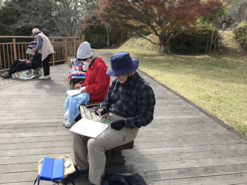 天気も良いし、気持ちいいですね。