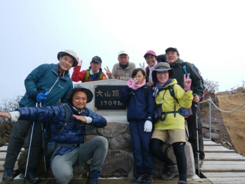 Aグループ登頂記念