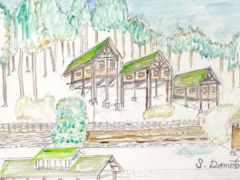 気持ちの良い一日で、写真とはまた違うゆっくり出来る山旅にはスケッチもいいなと感じました。(S・D)