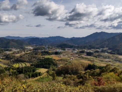 夜久野宝山(田倉山)展望所より