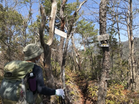 13:30本日4座目の山上山。右から読んでも左から読んでも「山上山」