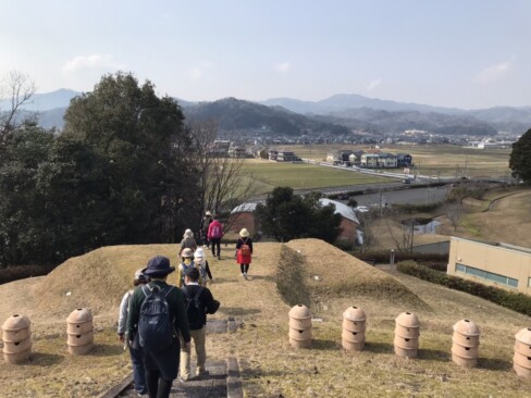 気持ち良く加悦の町並を見渡すことができます。