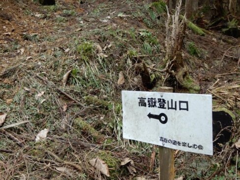 9:35。ここからいよいよ登山道です。気合い入れていこう!!