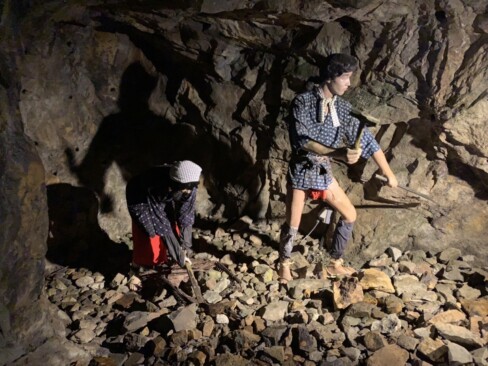 ノミの跡もよくわかります。