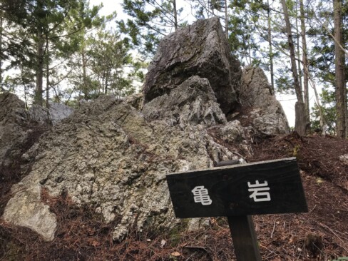 今度はカメ岩。カメ感、伝わらなかったらごめんなさい(>_<)