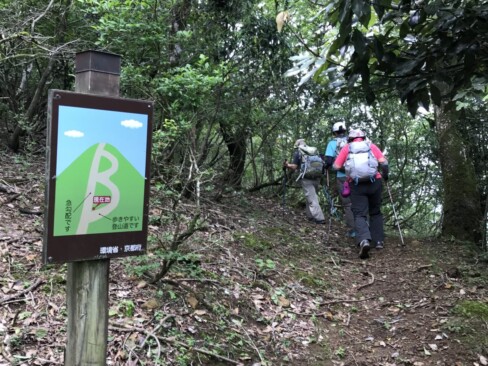 最後の上りは、なだらかコースをチョイス(*'▽')