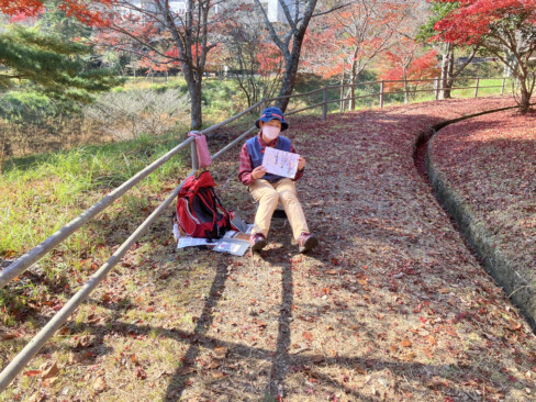 「絵、得意じゃないんです。」でも雰囲気出てますよ。
