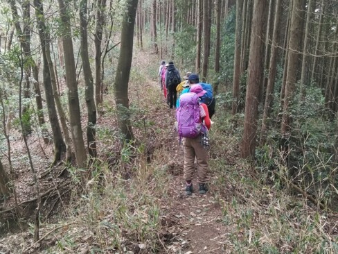 今日はショートコースで余裕の皆さん。おしゃべりも弾みます。