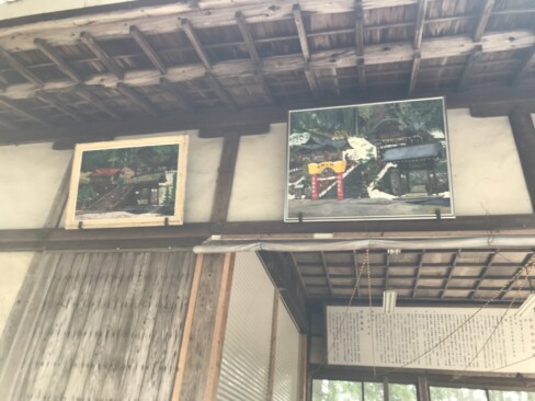 おじさまが描かれた絵画。