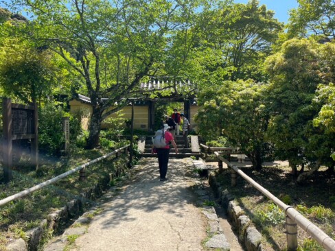 さあ、浄瑠璃寺につきました!(^^)!