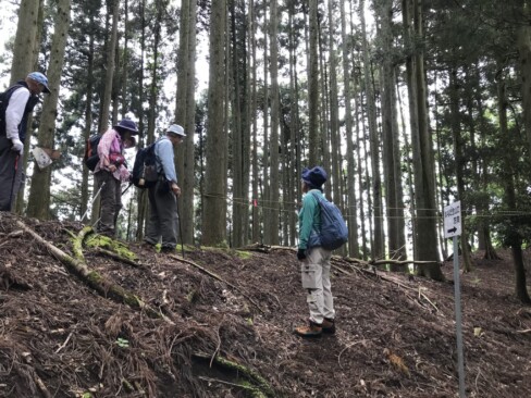 ここで前に直進してしまって・・・('ω')今は、ロープが張ってあるので間違いません。