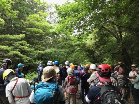 いよいよ救助訓練スタートです。参加者72人!(^^)!