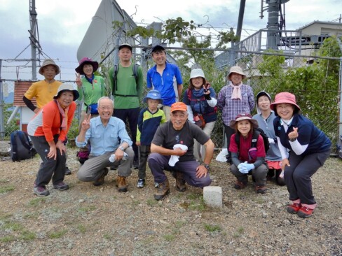 今日のクリーンハイクは13人の参加。お疲れさまです。