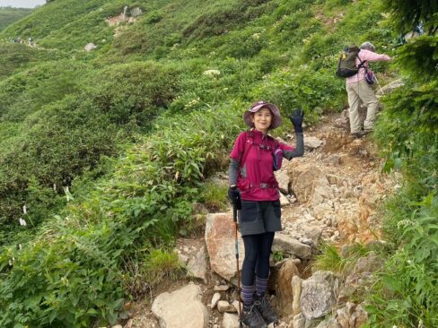 まだまだ元気。笑顔でハーーイ(^O^)/