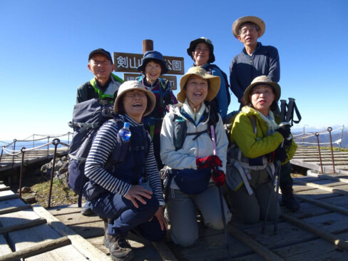 剣山山頂