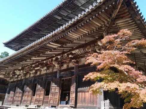 「三之堂」の一つ、大講堂。壮大で、重厚で、迫力満点。