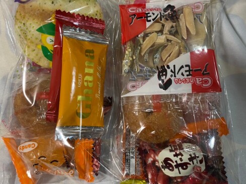 参加者に配られたおやつ(行動食)遠足を思い出します。