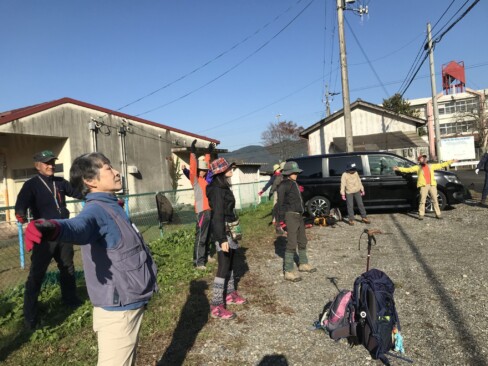 恒例の「ラジオ体操🎵」