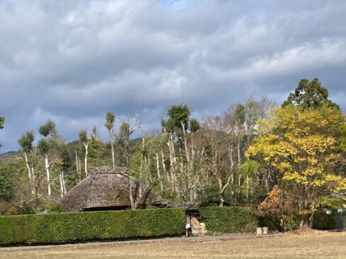松尾芭蕉ゆかりの落柿舎。