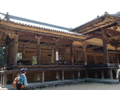 「三つの堂」の一つ、常行堂。写経や座禅ができます。