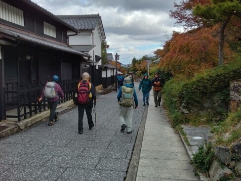 雲が多いけれど、雨が降らなくてよかったです。ゴールまで、もう少し。