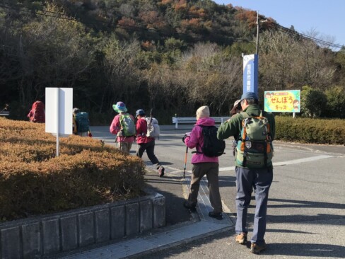 今日は、善防公民館からスタートです。