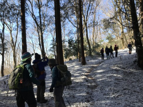 この尾根に出るところ・・・いいです(^O^)/写真を撮りたくなりますよね。