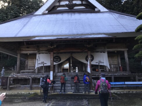 無事に下山できたことを報告しました。