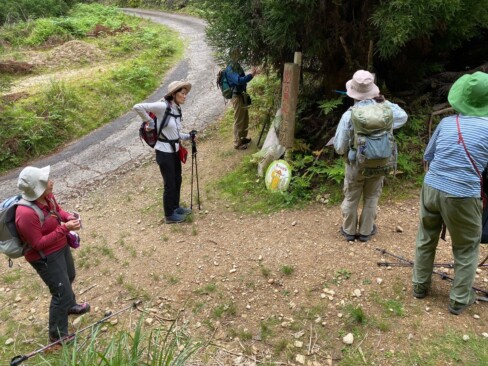 火の用心!山に来るたび、歩くたび!!