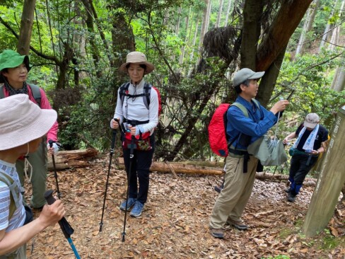 雨も上がって、小休憩。体感的には、ちょうどいい感じ。