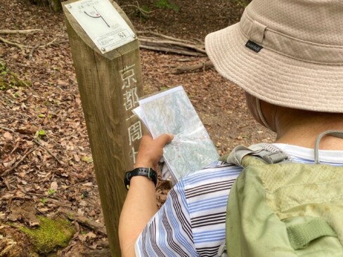 標識84。進行方向確認中!!