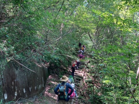 このコースも階段攻め!!