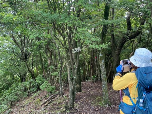 本日2座目の「水山」到着。(標高689m)