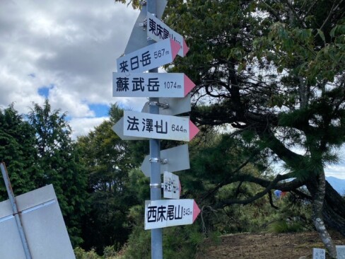 兵庫県北部の名山がズラリ。
