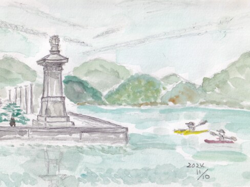 あわあわとした、とても可愛らしい絵ですね。(K・M)