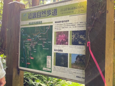 帰りは鰺山峠越えで。
