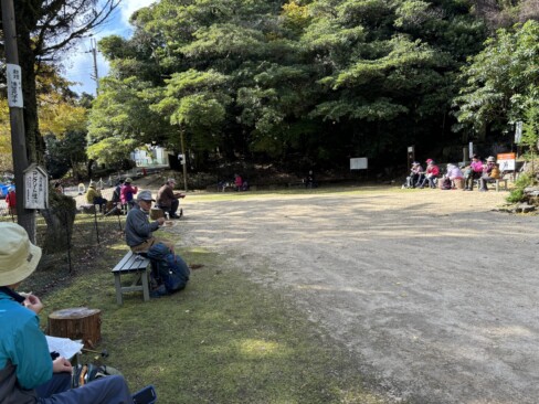 ベンチがたくさん設置してあります。ありがとうございます。