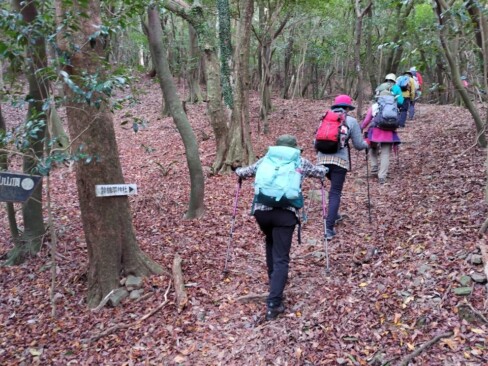 あと少しで山頂です。頑張ろう!!
