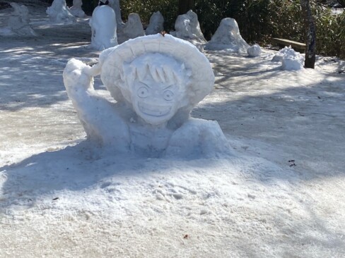 ワンピースのルフィ。よくできてる。