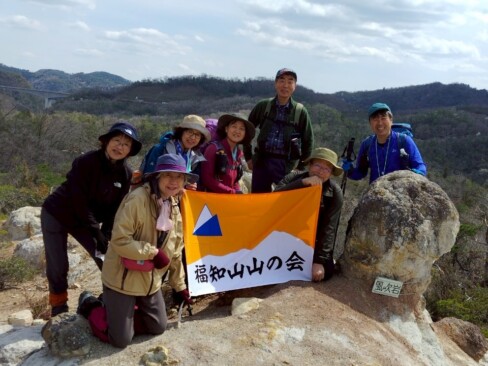 風吹岩で2回目の記念撮影(^O^)/