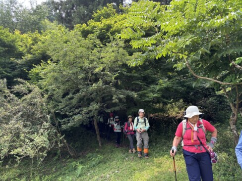 山添池付近の登山口まで、無事に帰ってきました。おつかれさまーーーm(__)m