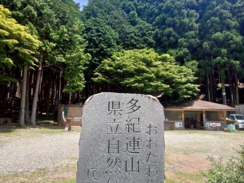 おおたわ広場に、無事に下りてきました。