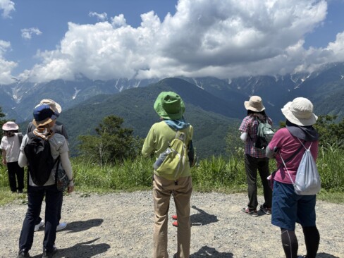 あっと言う間にガスが出て、見える景色が変わります。