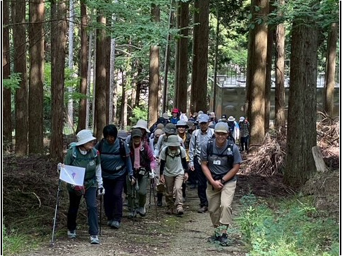 総勢56名!!鬼ケ城に向けてスタートです。