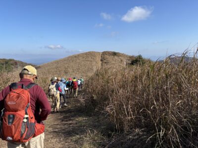 小高いピーク目指して、一直線!!